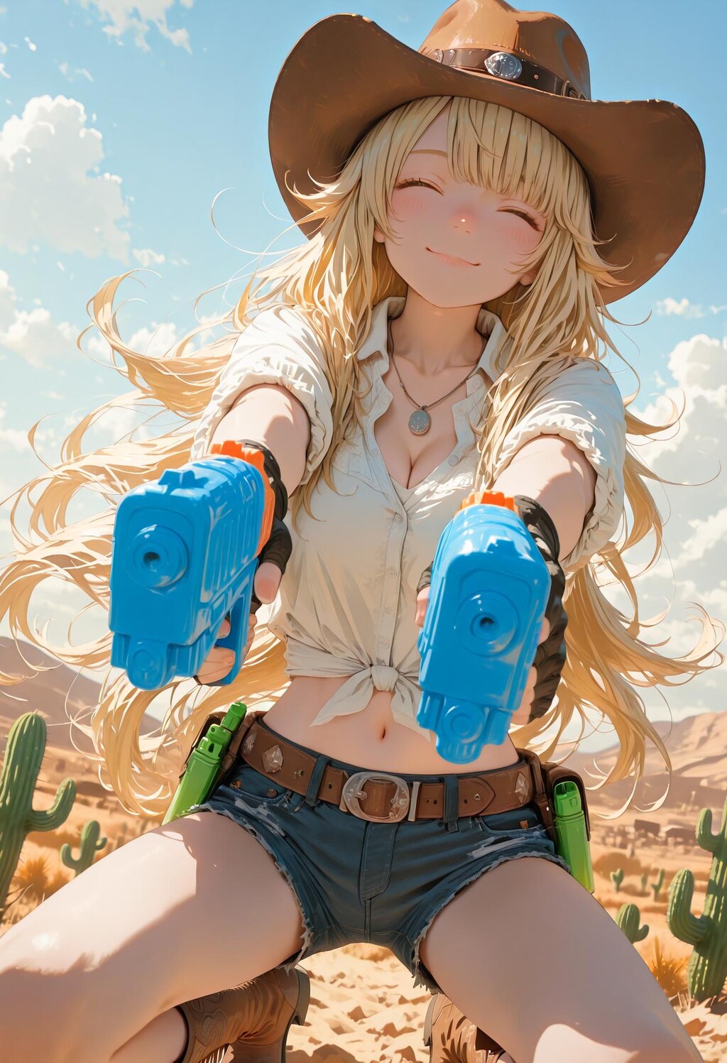 コイツで頭、冷やしてやろうか？