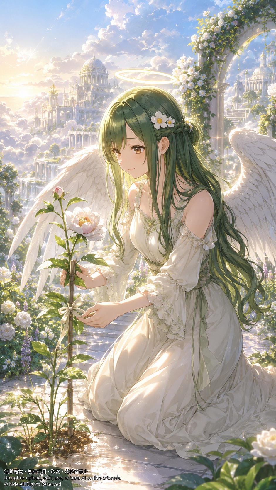 折れた花に、もう一度 | の人気AIイラスト・グラビア