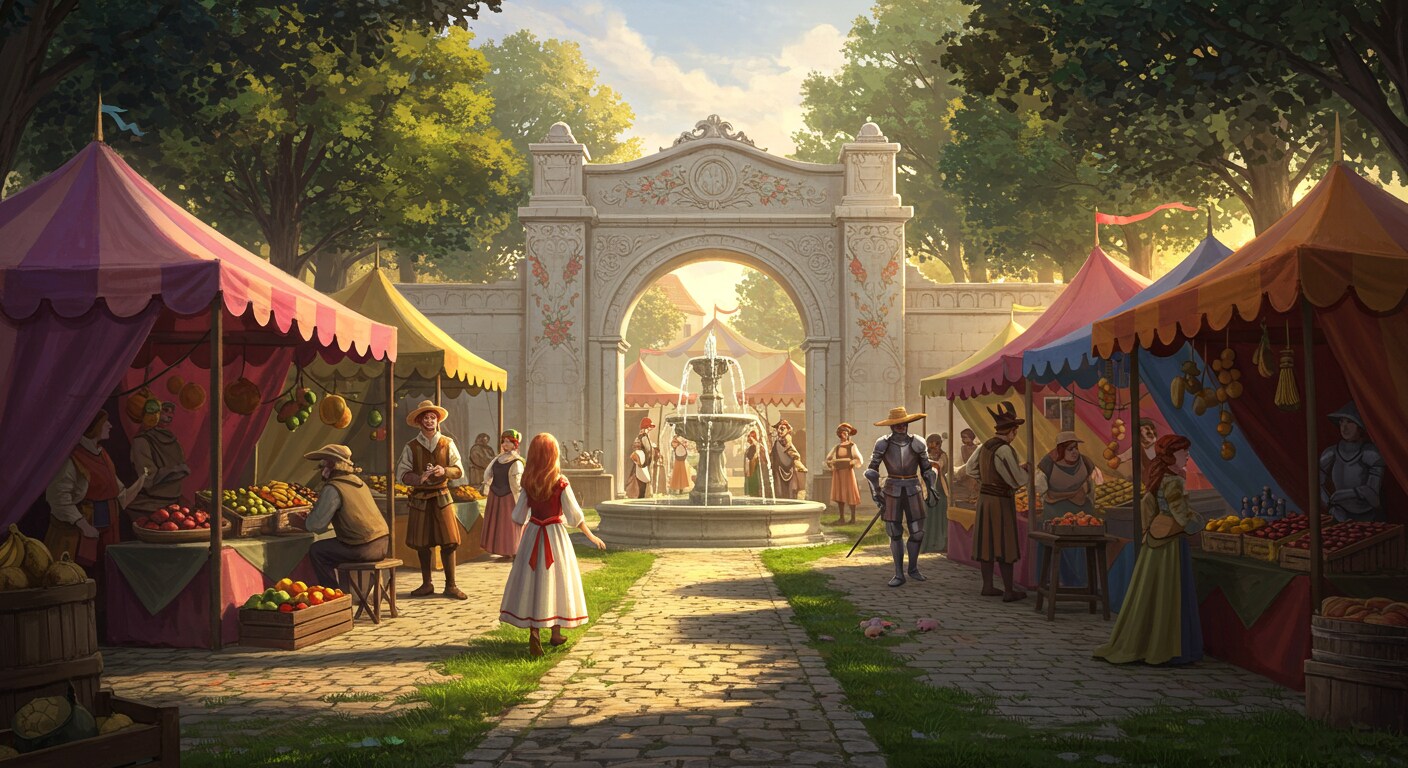 ゲーム画面再現　クロノトリガー　リーネ広場より | の人気AIイラスト・グラビア