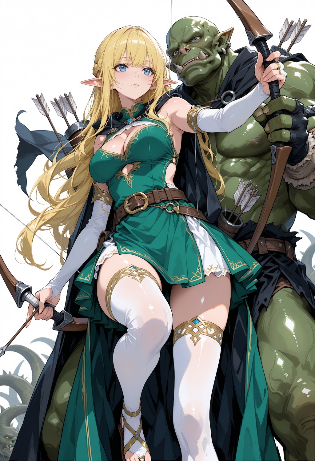 エルフとオーク