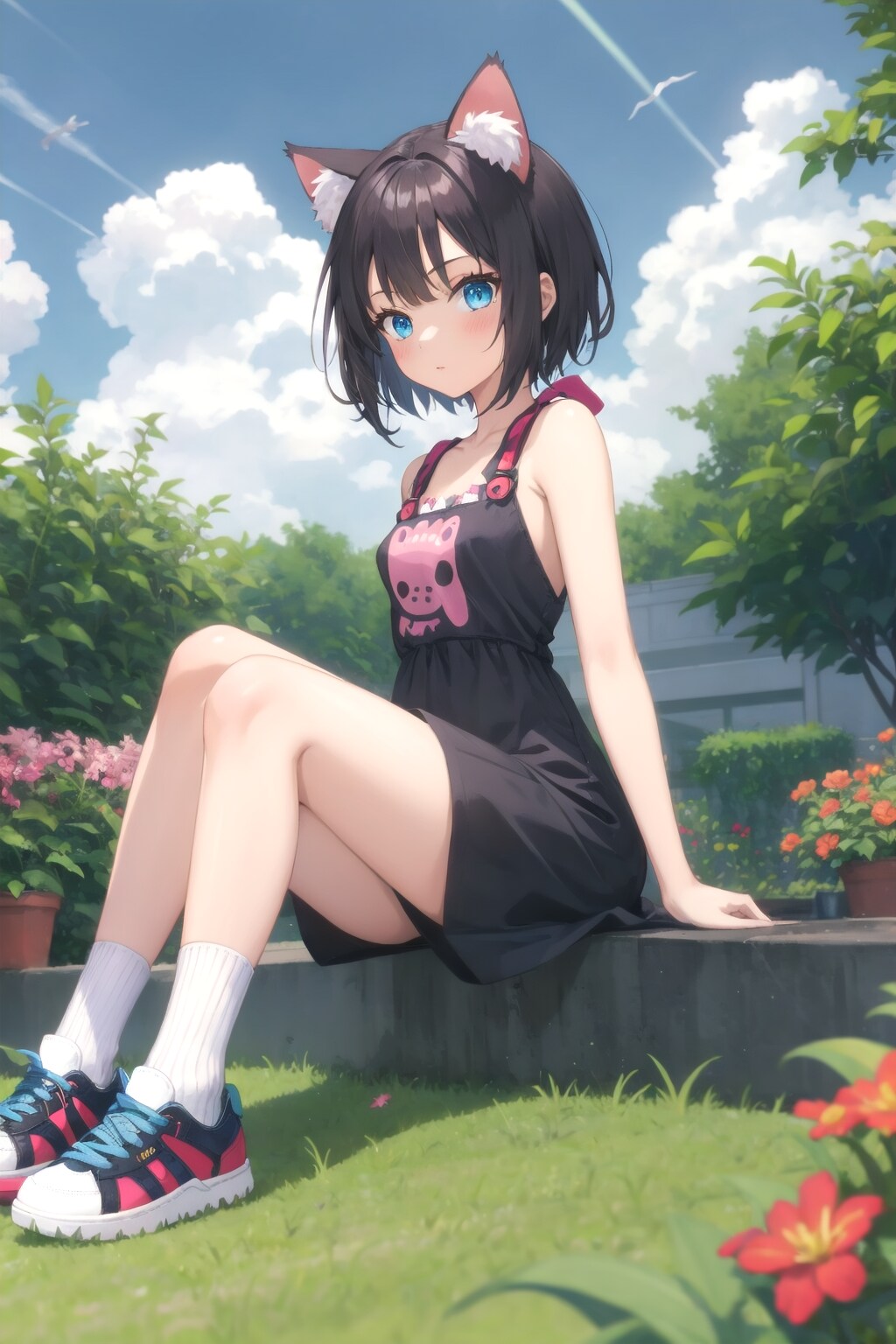 ネコミミスニーカー