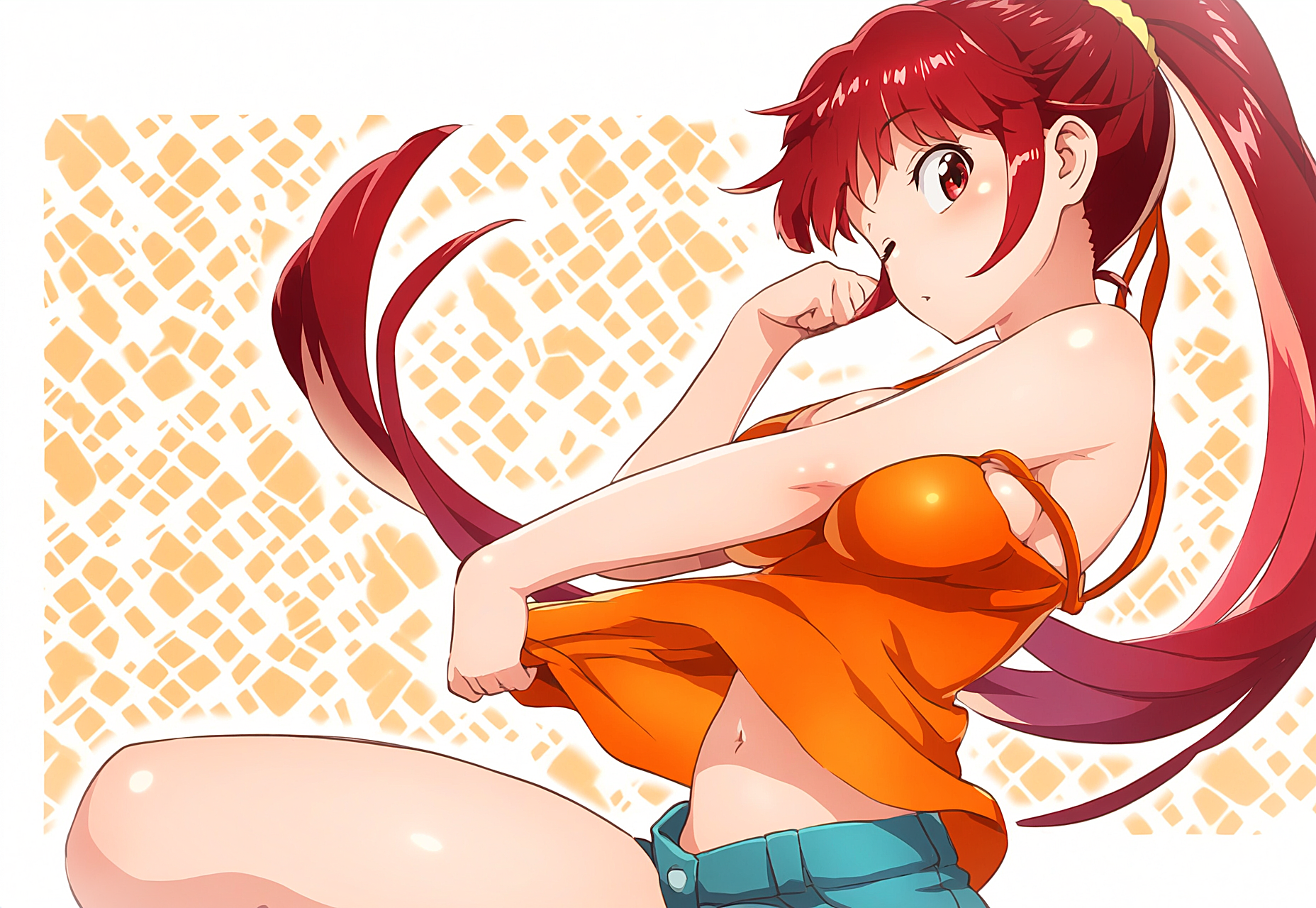 赤ポニ子