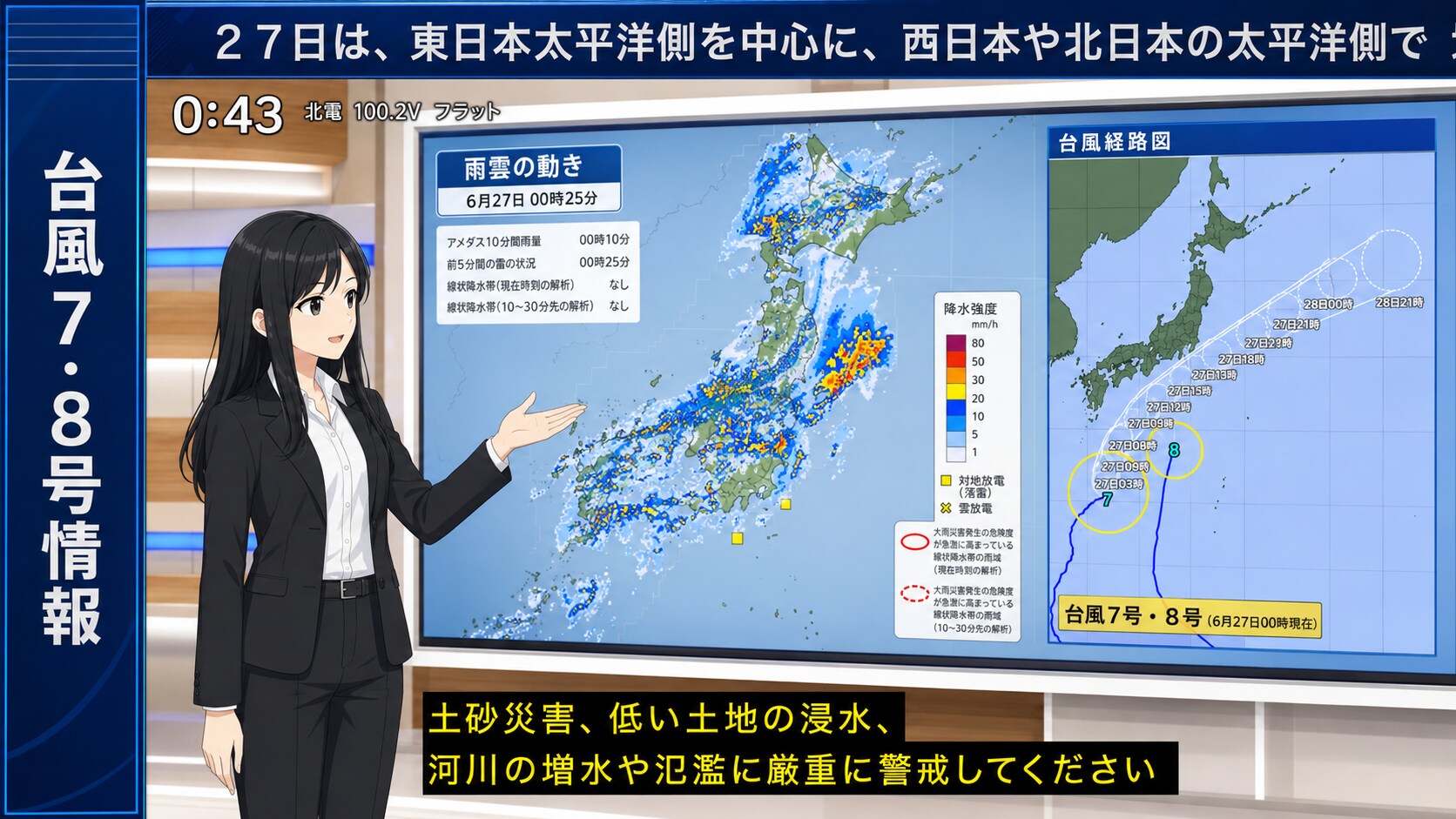 台風情報