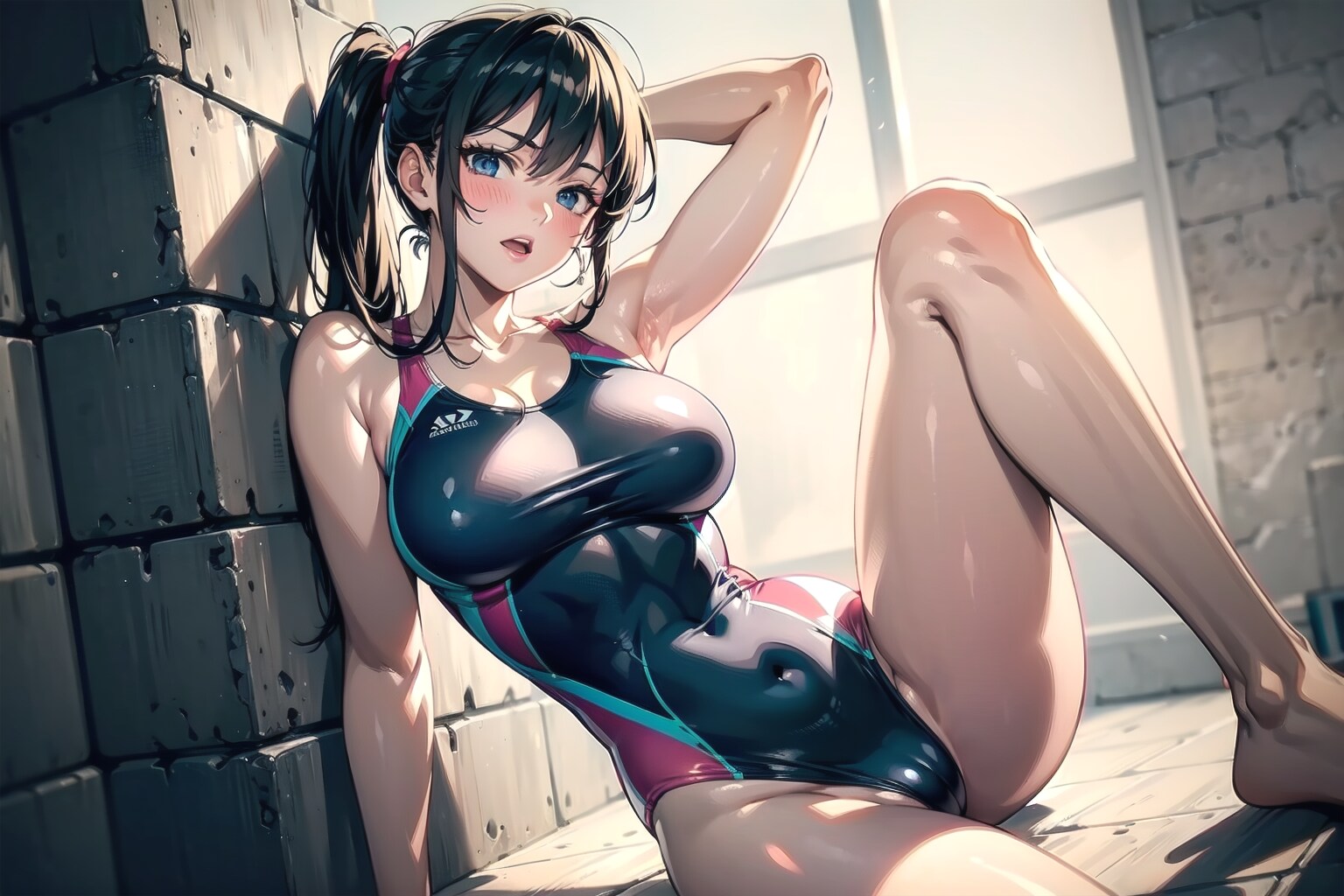 競泳水着さん⑪