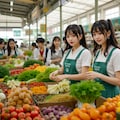 野菜市場でアルバイト 2枚目
