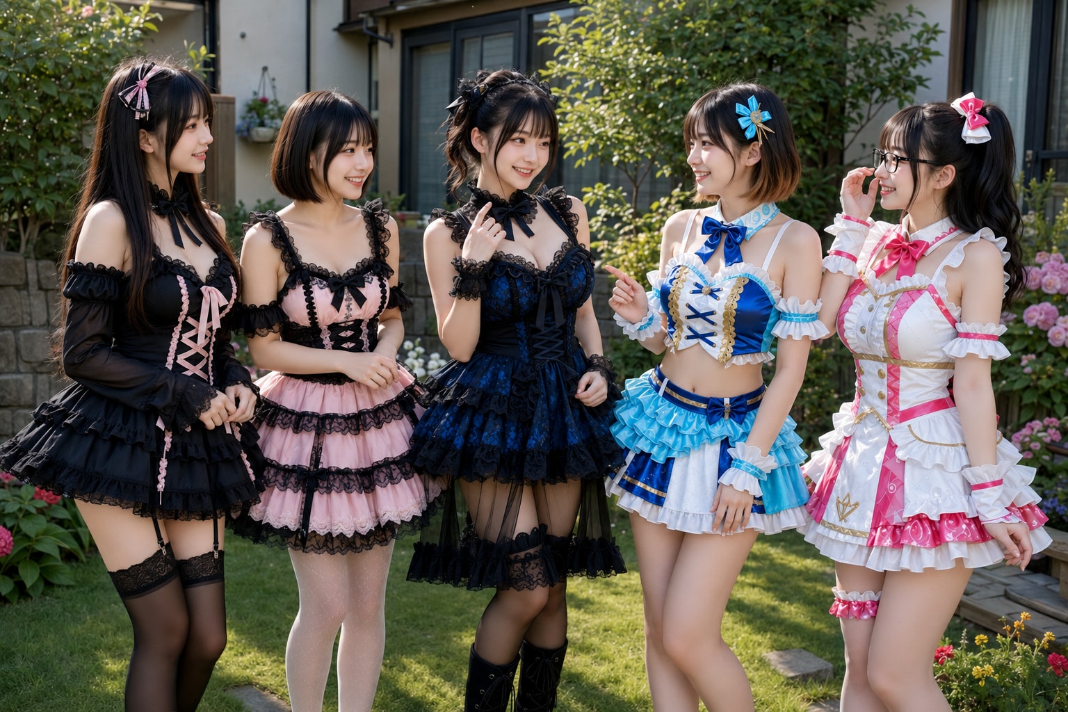 【ウチの娘シリーズ】フリフリだよ全員集合・・おまけ