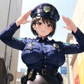 女性警察官 3枚目
