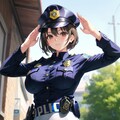 女性警察官 2枚目