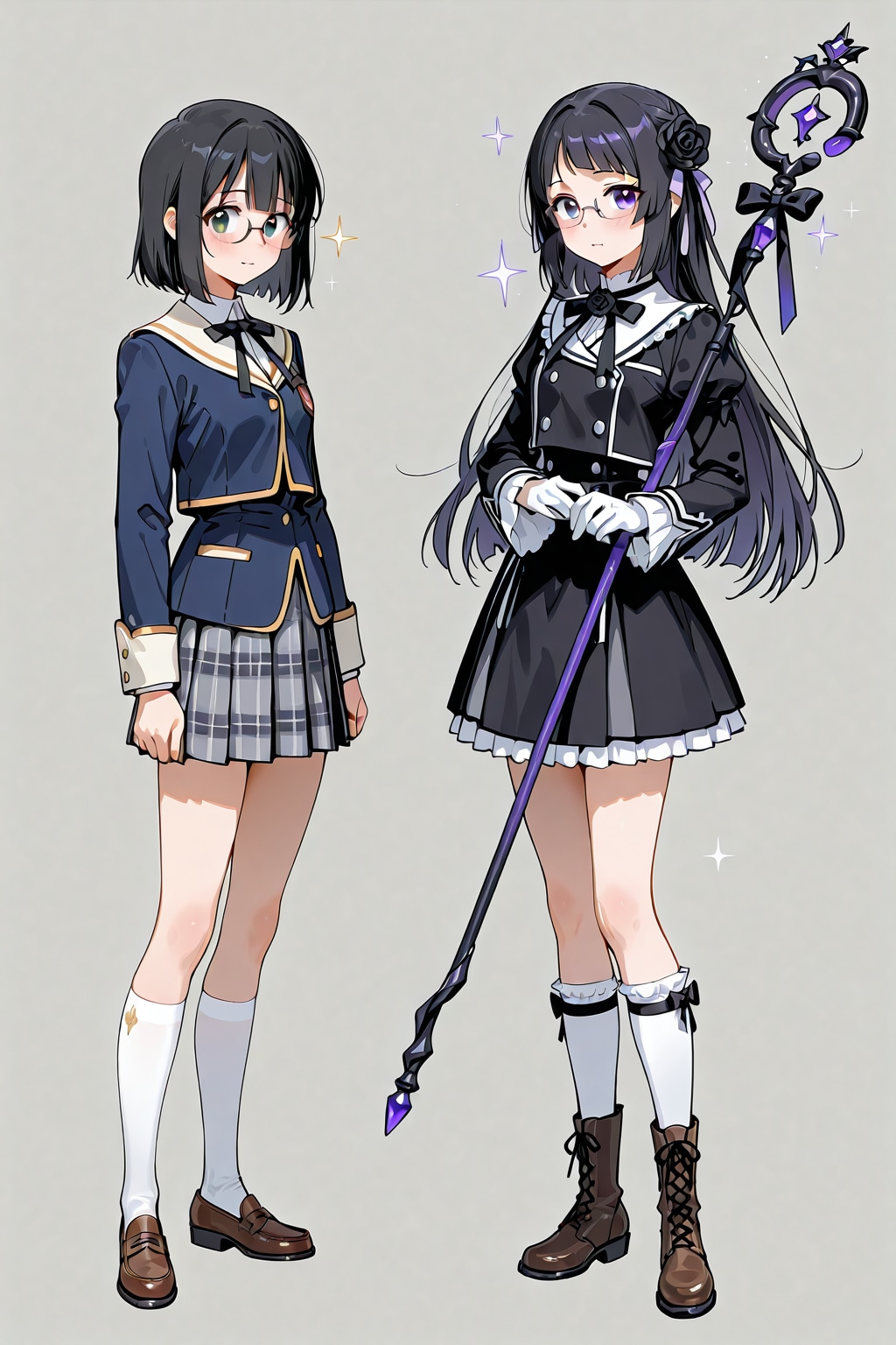 魔法少女ビフォーアフター