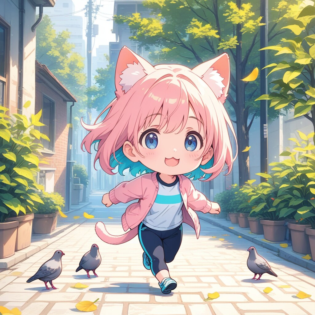 おはようにゃん | の人気AIイラスト・グラビア