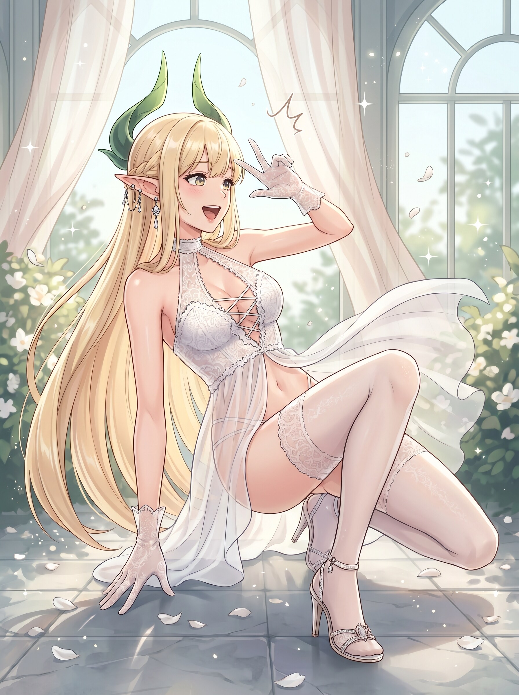 白花幽苑の妖精