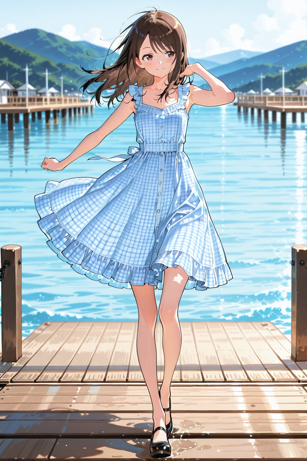 サマードレスの子