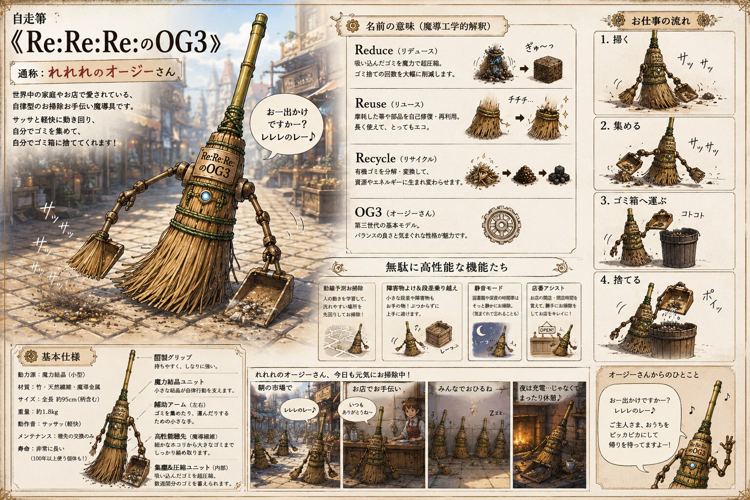 自走箒《Re:Re:Re:のOG3》 | の人気AIイラスト・グラビア