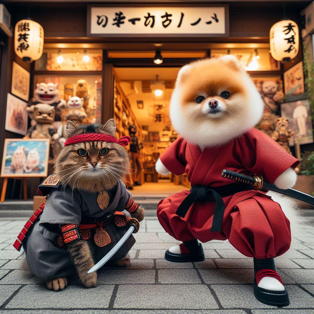 侍の動物