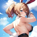 バニーガール 2枚目