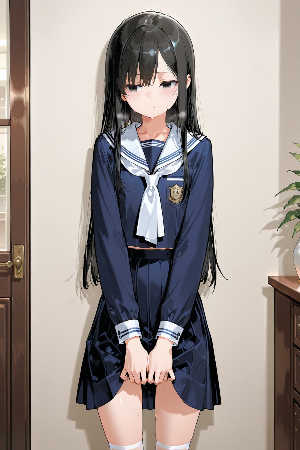 プロンプト、見せないよ・・・(♪-。