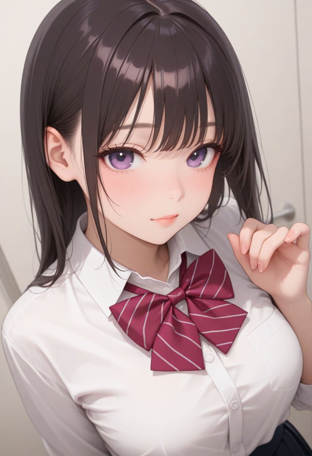 黒髪の美少女(402)