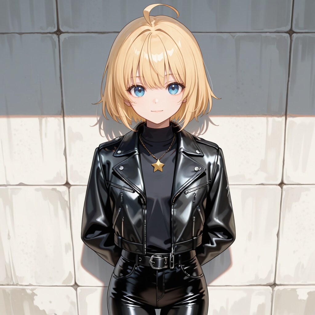 イケメン女子レザーなシスターさん