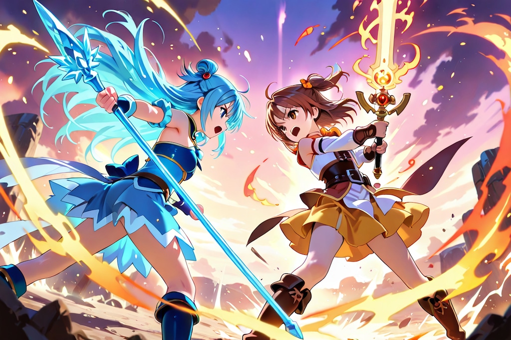 火属性ｖｓ水属性