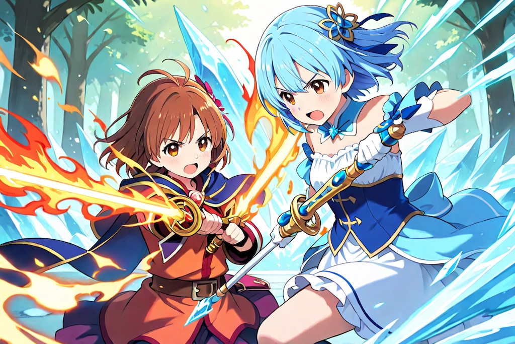 火属性ｖｓ水属性