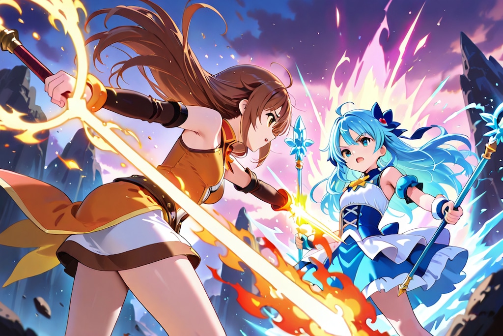 火属性ｖｓ水属性