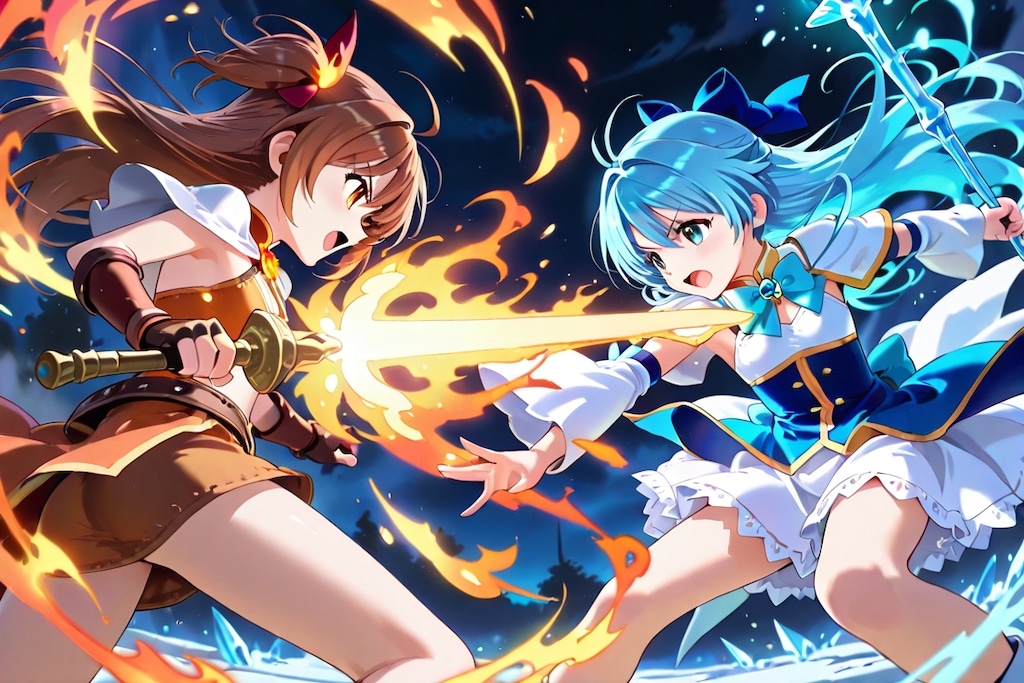 火属性ｖｓ水属性