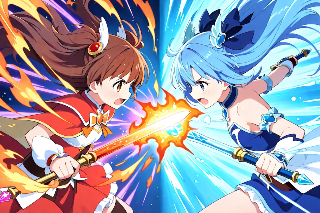 火属性ｖｓ水属性