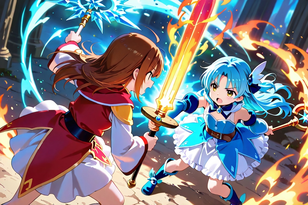 火属性ｖｓ水属性