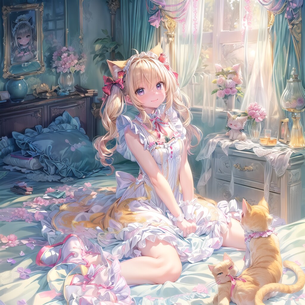 猫耳少女のお部屋