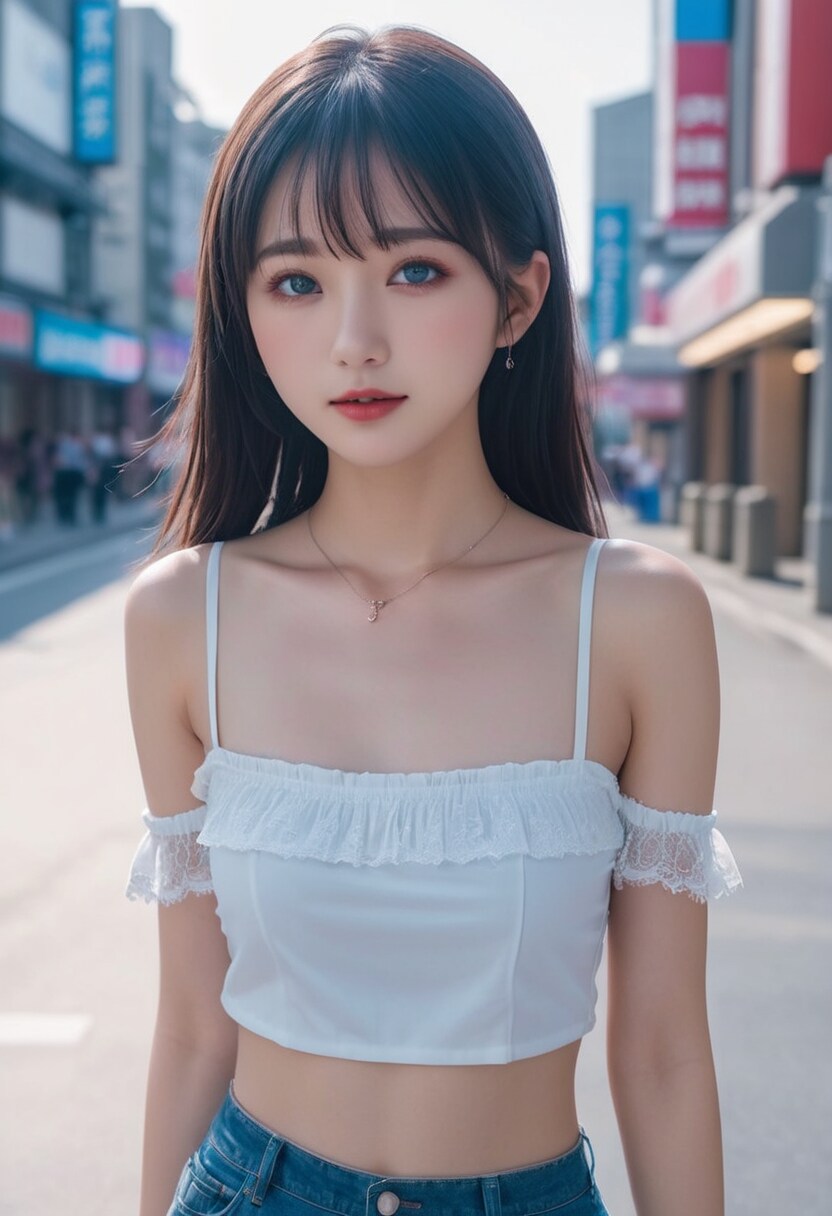 NADEちゃんを実写でプロデュース【最難関は服装だった!?】 | の人気AIイラスト・グラビア