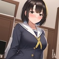 加藤恵 制服 3枚目