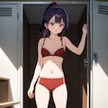 着替えでブルマはみパン2 5枚目