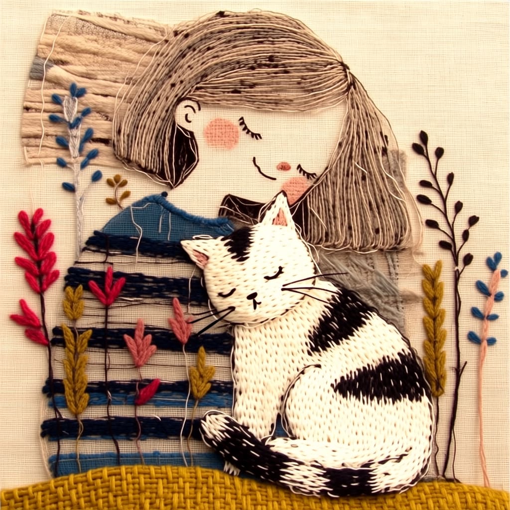 ねことおひるね | の人気AIイラスト・グラビア