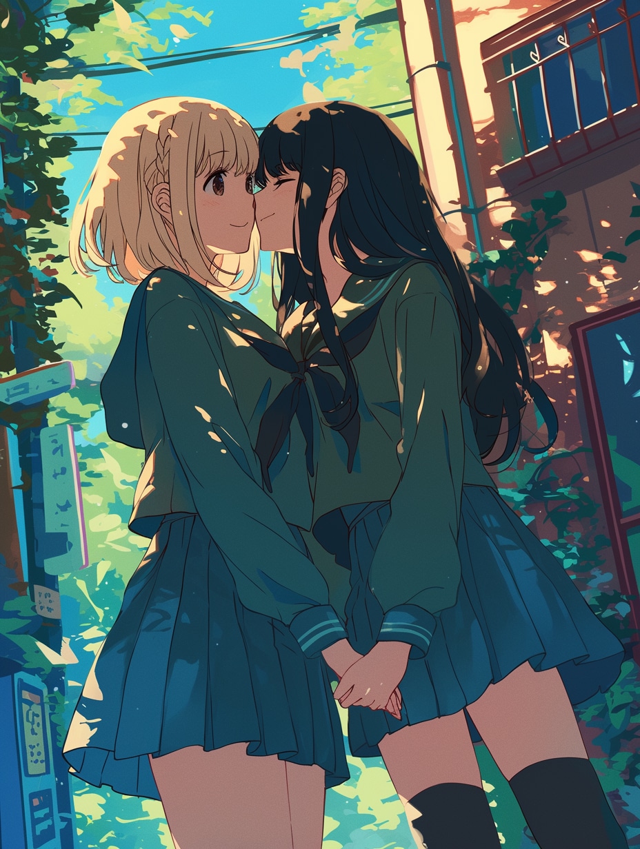 キスしたい二人のJK161