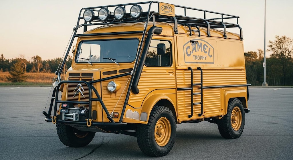 シトロエンバンキャメルトロフィー仕様