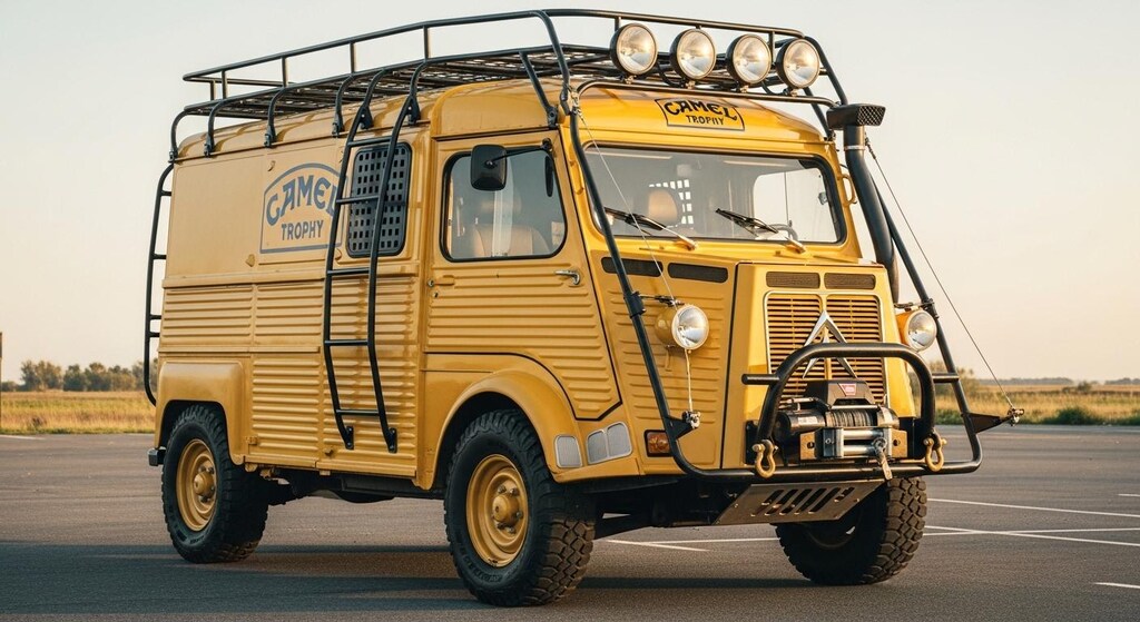 シトロエンバンキャメルトロフィー仕様