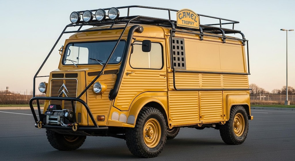 シトロエンバンキャメルトロフィー仕様