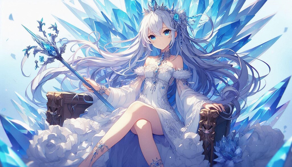 １対の氷帝と氷の魔女