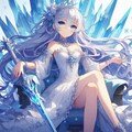 １対の氷帝と氷の魔女 4枚目