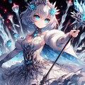 １対の氷帝と氷の魔女 9枚目