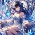 １対の氷帝と氷の魔女 3枚目