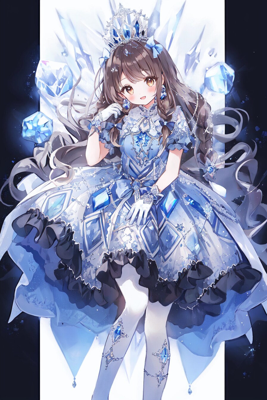 茶髪ちゃんの冬服