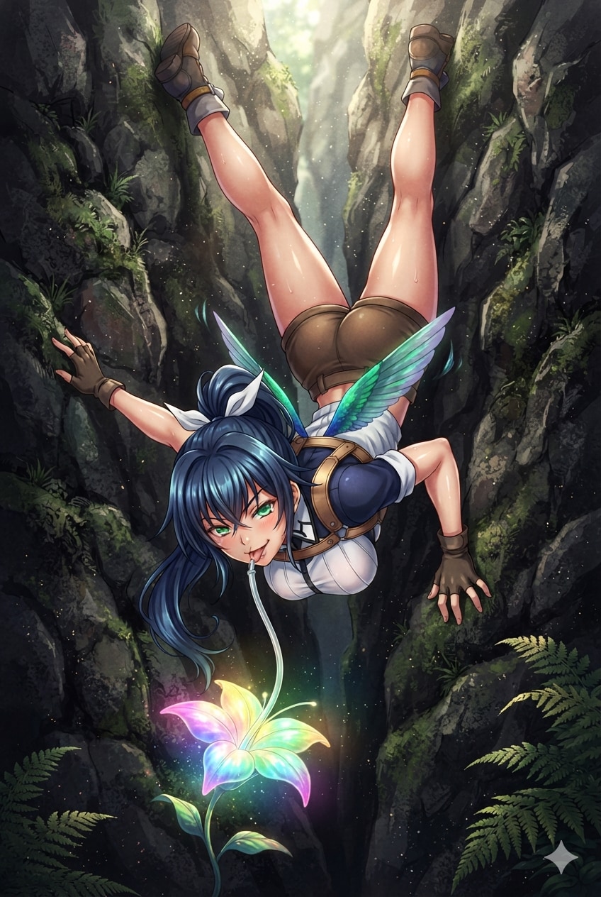 ハチドリ擬人化(頑張りすぎ)
