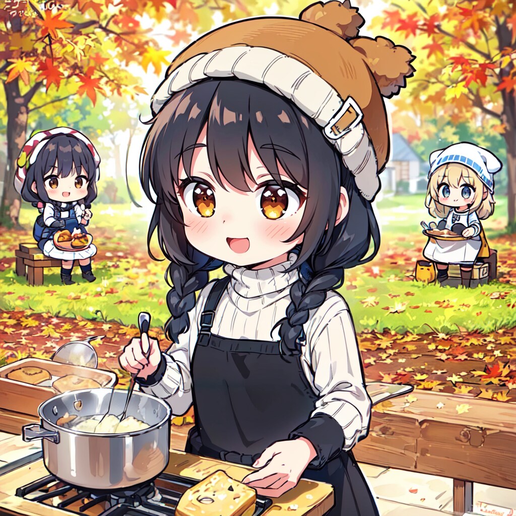 楽しいキャンプご飯