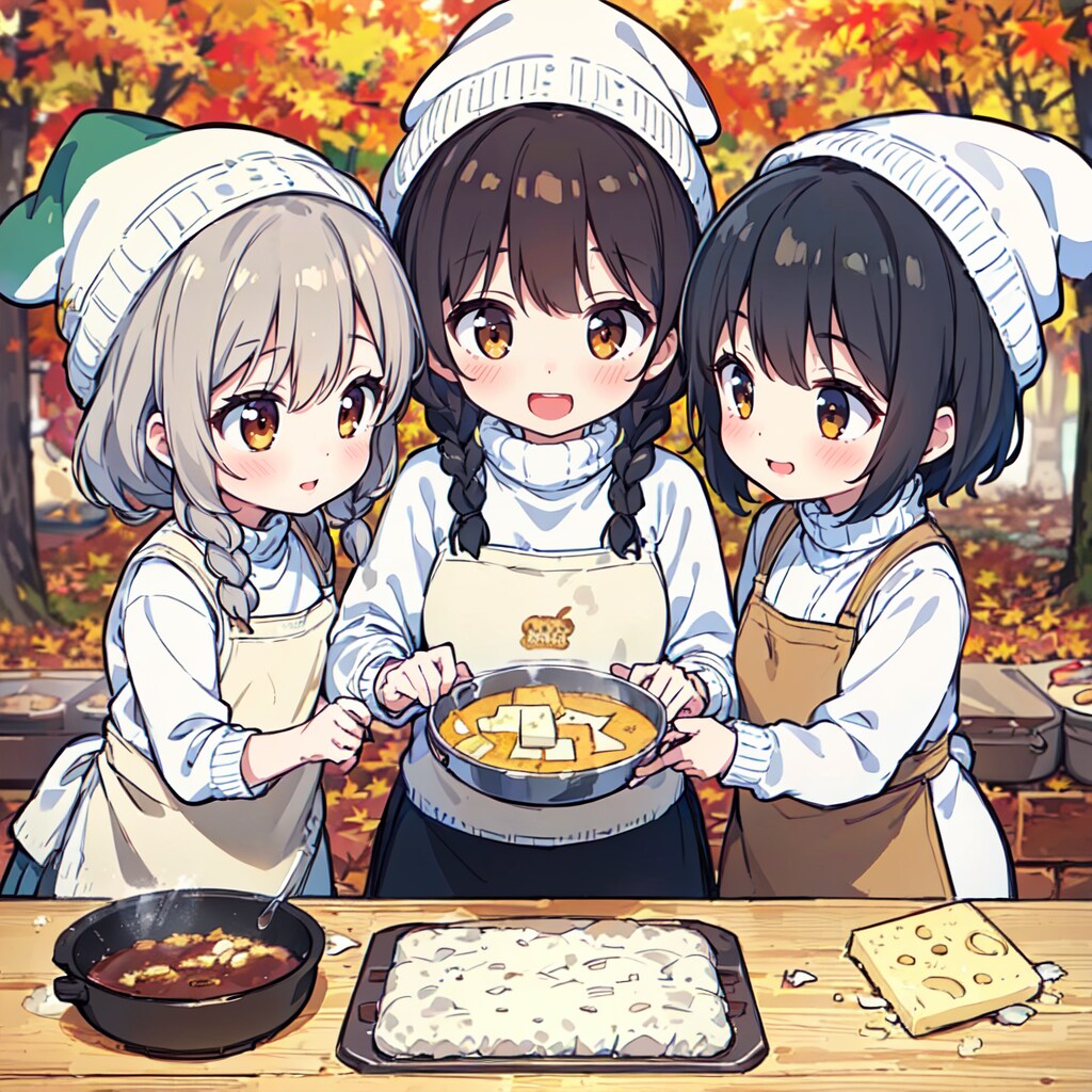 楽しいキャンプご飯