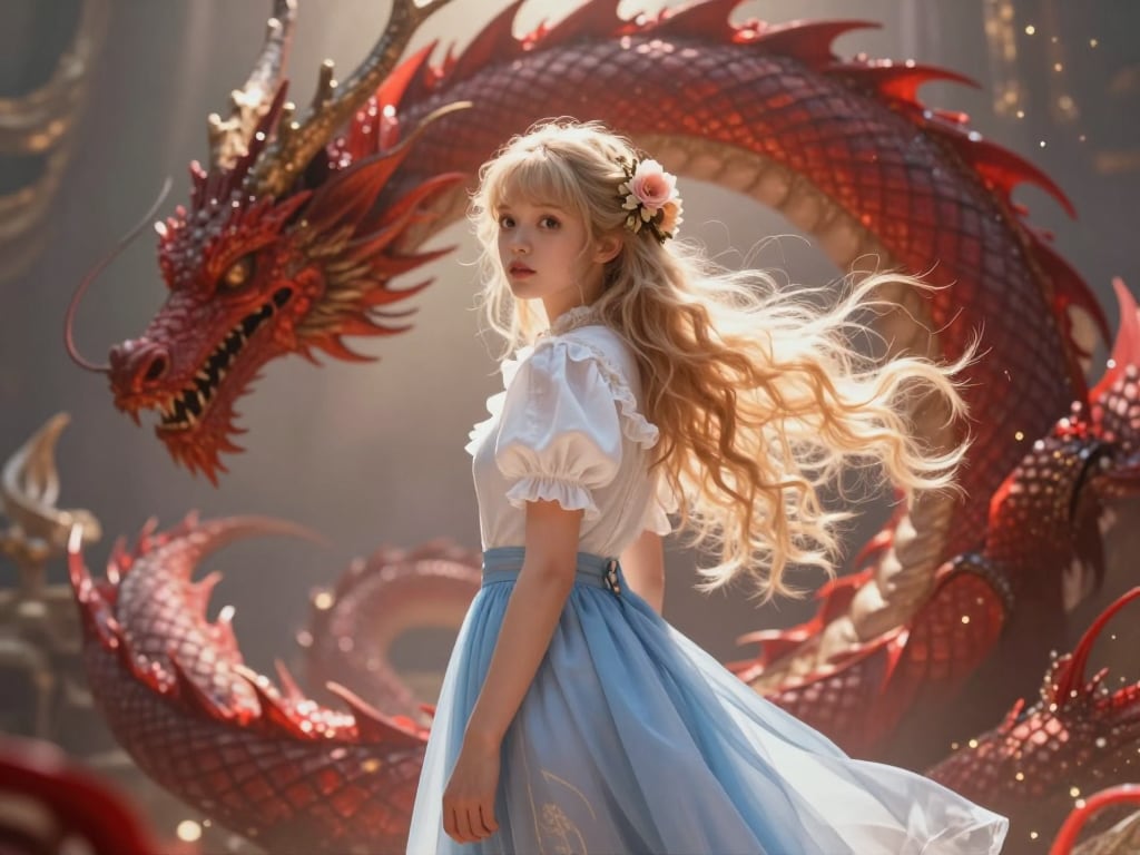 ドラゴンと少女