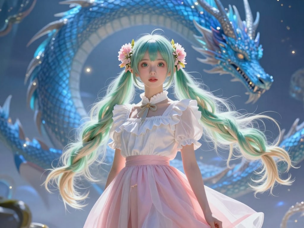 ドラゴンと少女