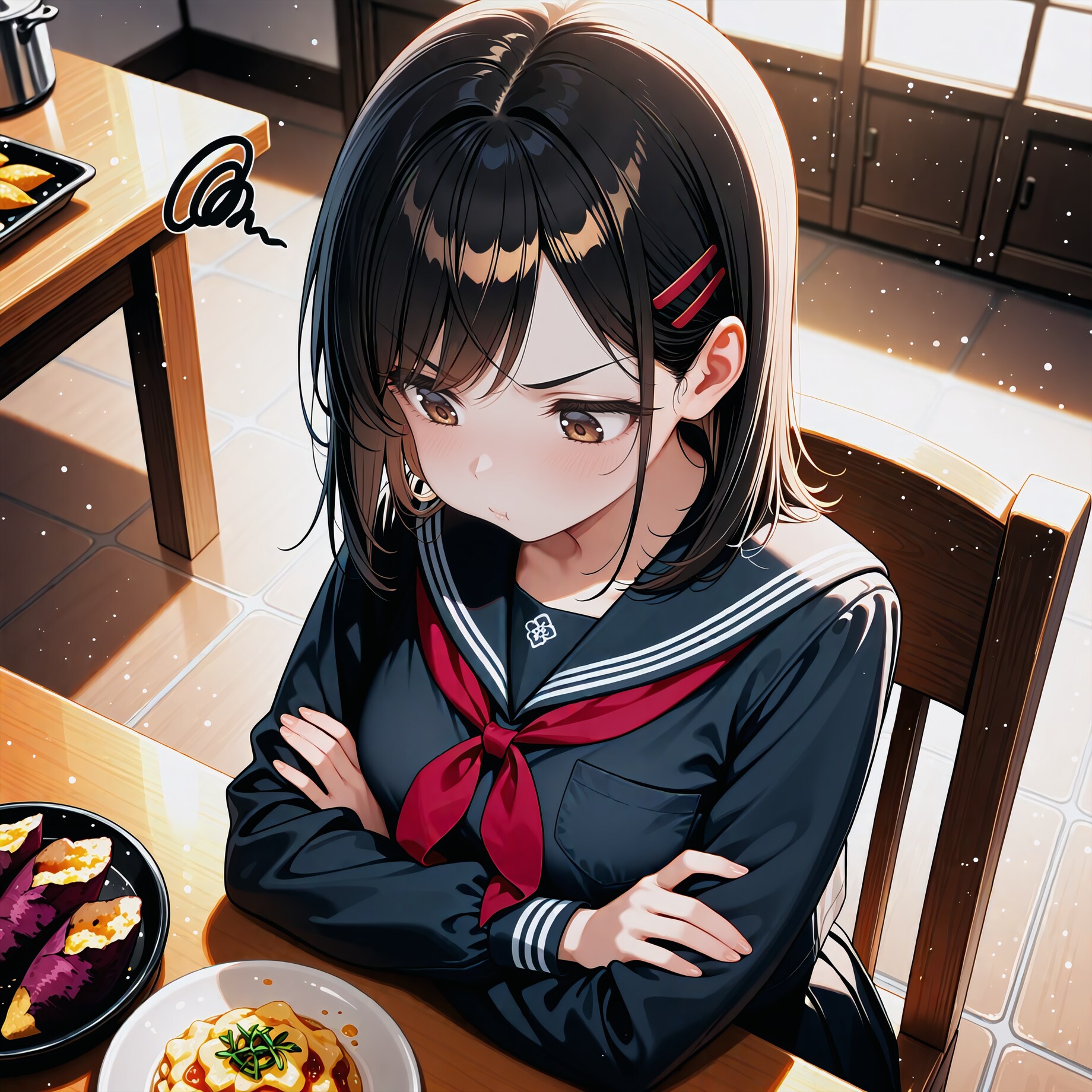 カロリー計算中