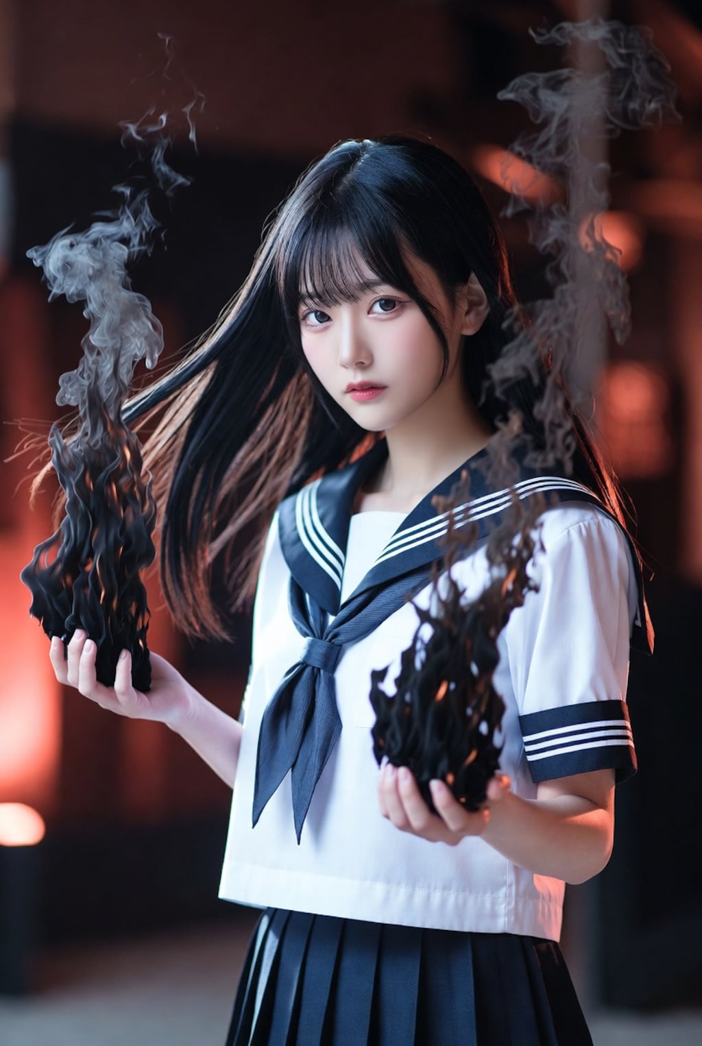 あんたも燃えてみる？(黒)