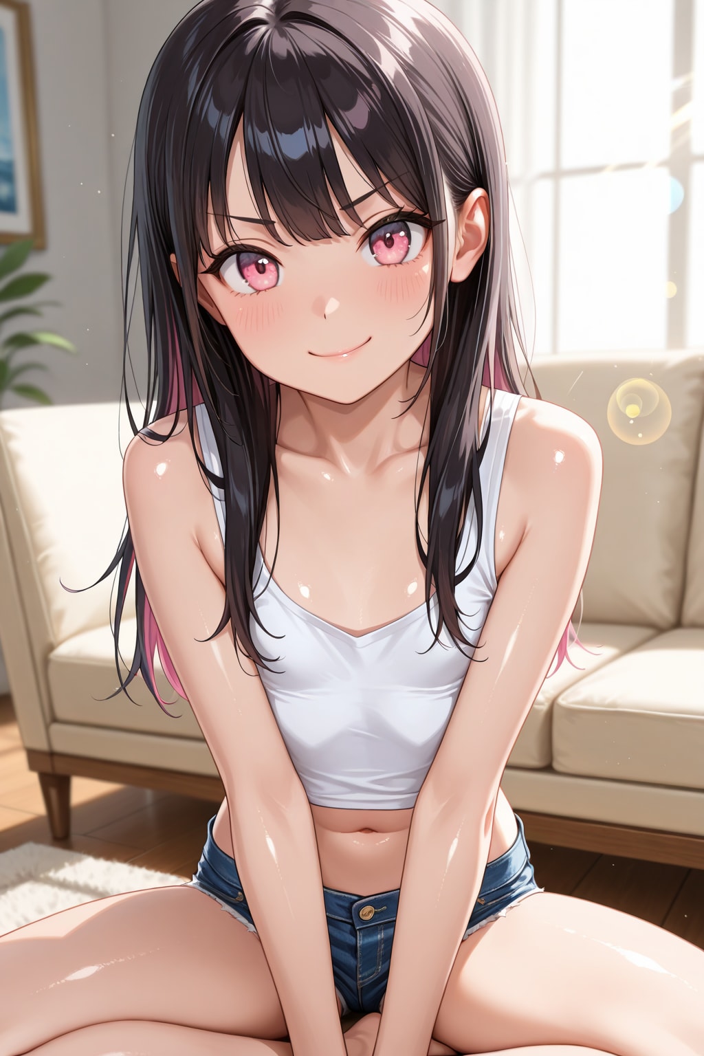 【本日の板野ちゃん】「ホットパンツ穿いてみたの♪」